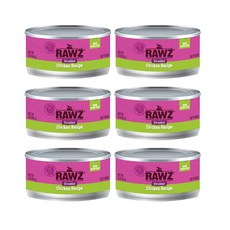 로우즈 슈레디드 고양이 캔 습식 사료 85g x 6개입, 치킨, 6개