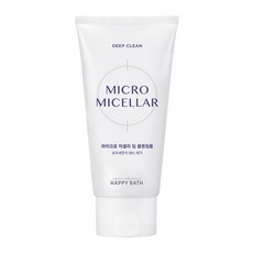해피바스마이크로미셀라딥클렌징폼