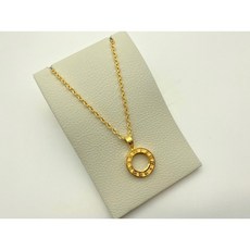 로마숫자순금펜던트