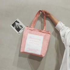 캔버스 크로스백 여학생 샘 여 싱글 숄더 백 여자 가방 문예 캔버스백