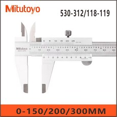 미쓰도요 디지털 캘리퍼스 530-118 + 케이스박스, 1개