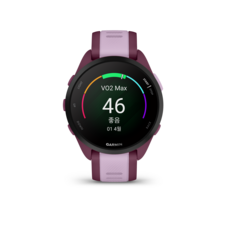 가민 포러너 165 뮤직 러닝 스마트워치, 베리 + 라일락, 43mm, GPS - garminmk1