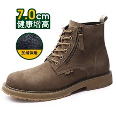 고형 키높이신발 겨울 추가 히든 슈즈 6CM 하이탑 트렌드 캐주얼부츠