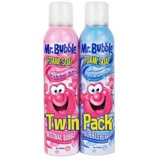 미스터버블 폼솝 2 세트 (8ozX2) _ Mr. Bubble Rotating Scents Foam Soap Twin Pack (랜덤발송), 1세트(2개)