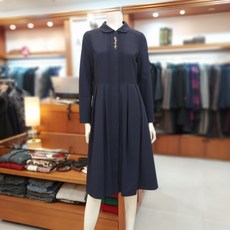  앤디스클라인 Andis . K .L 괴정 꽃자수 맞주름 ** 원피스 