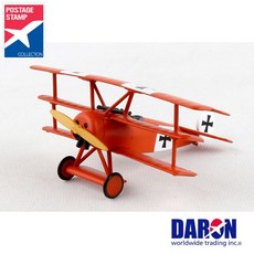 Daron 독일 공군 포커 레드 바론 Fokker Dr.I Red Baron Von Richthofen 1/63 PS5349