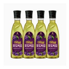 쉐푸드 포도씨유 500ml x 4개, 4세트