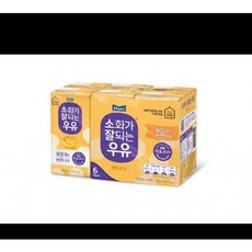 소화가잘되는우유 매일 190ML x 6, 6개