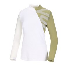 볼빅 VOLVIK 골프웨어 여성 컬러배색 냉감긴팔 티셔츠 VLTSM409
