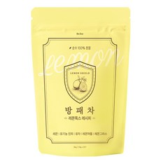 방패차 레몬톡스 레몬 유기농 진피 유자 방패차 레몬머틀 레몬그라스 건강차, 1개, 20개입, 1.8g