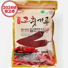 23년산 국산 햇고추 일편단심 태양초 고춧가루, 1kg, 1개