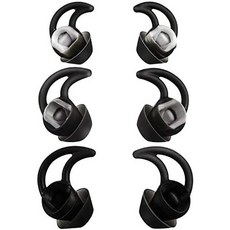 TEEMADE 6 개 Bose 이어 버드 교체 팁 Bose QC30 용 실리콘 케이스 QuietControl 30 QC20 SIE2 IE3 Sounds, One Color_One Size, One Color, 상세 설명 참조0