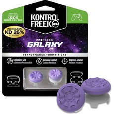 XBOX원 Xbox 엑스박스 시리즈 X 컨트롤러용 KontrolFreek 컨트롤프릭 FPS Freek 갤럭시 퍼플 2개의 성능 썸스틱 1개의 하이라이즈 미드라이즈, [03] XBOX-19, 1개