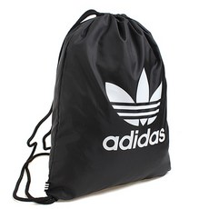 아디다스 TREFOIL GYMSACK + 마스크, 검흰