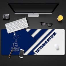 유럽 축구 토트넘 장패드 게이밍 마우스패드 책상매트 Tottenham, 80cm x 30cm