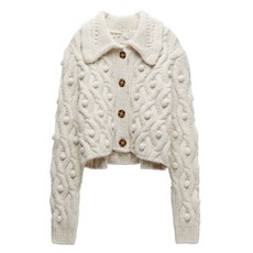 자라 ZARA 2020 FW 꽈배기 가디건