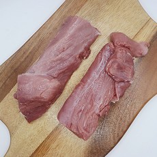 올도프즈 포장 국내산 냉장 돼지 안심, 2개, 500g
