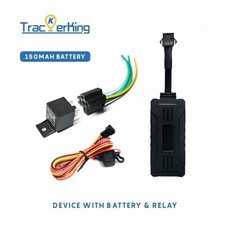 Acc 앱 TrackerKing 트래커 오토바이 G109 오일 시작 GPS 2G 컷 미니 중지 추적 장치 알람, 1 G109 Relay, 1개