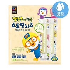 목우촌 뽀로로와 친구들 스트링치즈, 200g, 2개