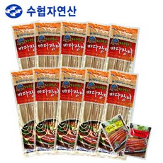 근해통발수협 [근해통발수협] 프리미엄 자연산 바다장어 240g(3미) x 10팩 / 소스(매운맛4 순한맛4)
