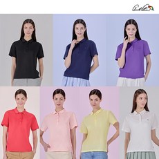 아놀드파마 25SS[아놀드파마]매직홀 기능성 카라 반팔셔츠 7종 여성