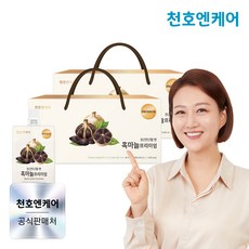 [천호엔케어] 국산 흑마늘 진액 프리미엄 80ml 30팩 2박스/천호식품 장윤정흑마늘