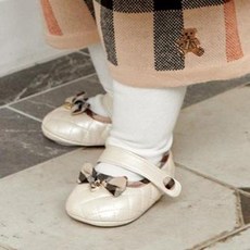 닥스 베이비 발레리나 퀼팅 보행기슈즈X_