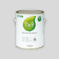 노루페인트 순수 수성 내부용 4L 백색 조색 친환경 DIY 벽지, 1개, 연보라