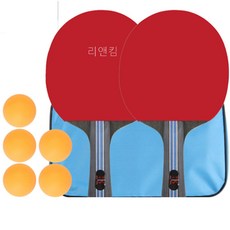 리앤킴 쉐이크 탁구 라켓 2p+가방 세트 MA2275, 모델B