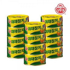 오뚜기 야채참치 통조림, 150g, 12개