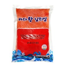 바다왕 날치알 레드, 5개, 800g
