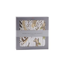 뉴캐슬클래식 프리미엄 신생아 유아 뱀부 블랭킷 겉싸개 아기이불 HUNGRY GIRAFFE AND ANIMAL PRINT