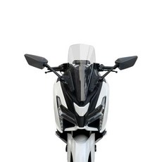 보그 SR125GT 호환 백미러 전진 미러킷 전방 미러 키트 라운드형 화이트 미러, 1개