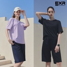 [쇼핑엔티] EXR 24SS 최신상! 아이스쿨 멀티상하의 세트 4종 여성