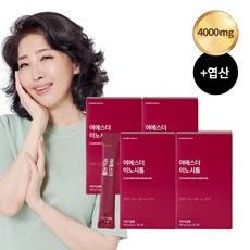 여에스더 이노시톨 Non-GMO 식물성 미오 이노시톨 엽산, 30포 x 4박스, 5g, 4개