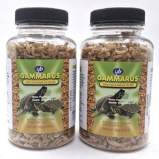 어밥 YB 감마루스 거북이 사료 밥 먹이 250ML 2개