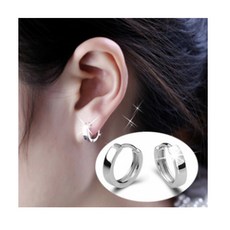 순금원형꽃커팅귀걸이