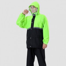 배달 우비 자전거 형광우의 형광 바이크 오토바이 rem*5393vn, 본상품선택, 본상품선택
