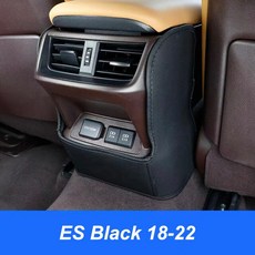 뒷좌석 킥매트 렉서스 RX300 RX450h ES 발차기 방지 패드 매트 커버 시트 보호 자동차 인테리어 개조 액세서리, [06] ES black 18-22 1pc, 6.ES black 18-22 1pc, 1개
