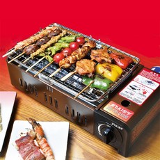 바베큐 그릴 패키지 구이팬 가정용 미니화로 캠핑요리, 바베큐그릴 패키지