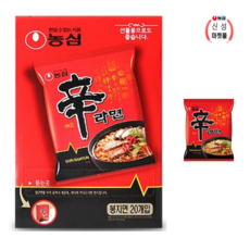 신라면 20입(120g x 20개) 1박스, 1개