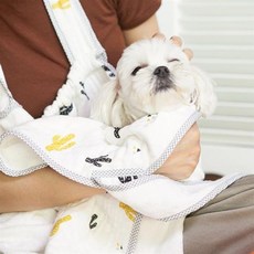 강아지용품 강아지 목욕타월(애견용품)