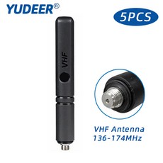 VHF UHF 안테나 모토 XIR P8668 P8628 P8620 P8600 P8608 GP328D GP338D DGP8550 DGP5050 DEP550 DEP350 라디오 워키토, 5pcs VHF, 5개