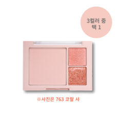 [NEW] 딘토 치크 & 아이 멀티유즈 팔레트 3 colors, 1개, 763 코랄 샤