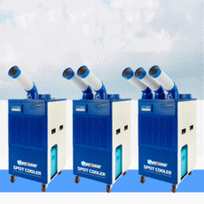  실외기없는 업소용 코끼리 에어컨 공업용 산업용 이동식 에어컨 1구 2구 3구, 1구 코끼리 이동식에어컨 10평 