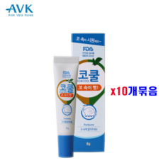 AVK 알로에베라 코쿨 코막힘 코뻥 답답한코 건조한코 코크림 알레르기성 계절성 비염 콧물 자연추출물 페퍼민트오일 유칼리투스잎 액상 오일 크림 코건강 어린이 청소년 수험생 저자극 상쾌한 콧속 코막힘해결, 10개
