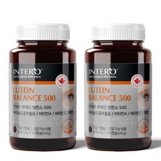 인테로 루테인 플러스 눈 건강 비타민A 노안 영양제 캐나다 2개 사은품 증정, 90캡슐
