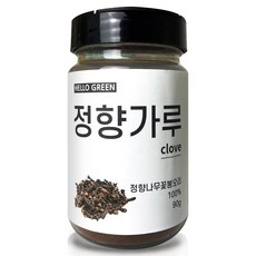 헬로우그린 천연 향신료 정향 가루 분말 90g(통) 클로브, 90g, 1개 - 클로브