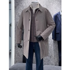 트루젠 FW 조끼세트 베이지 구스다운 나일론워싱 3-WAY 패딩 점퍼 코트 328814012051-1
