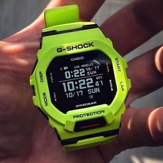  지샥 지스퀴드 블루투스 만보기 전자시계 